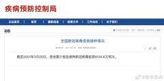 我国已接种新冠病毒疫苗9134.6万剂次